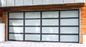 800N Industrial Modern Glass Garage Doors Dust Resistant 30mm Panel thickness